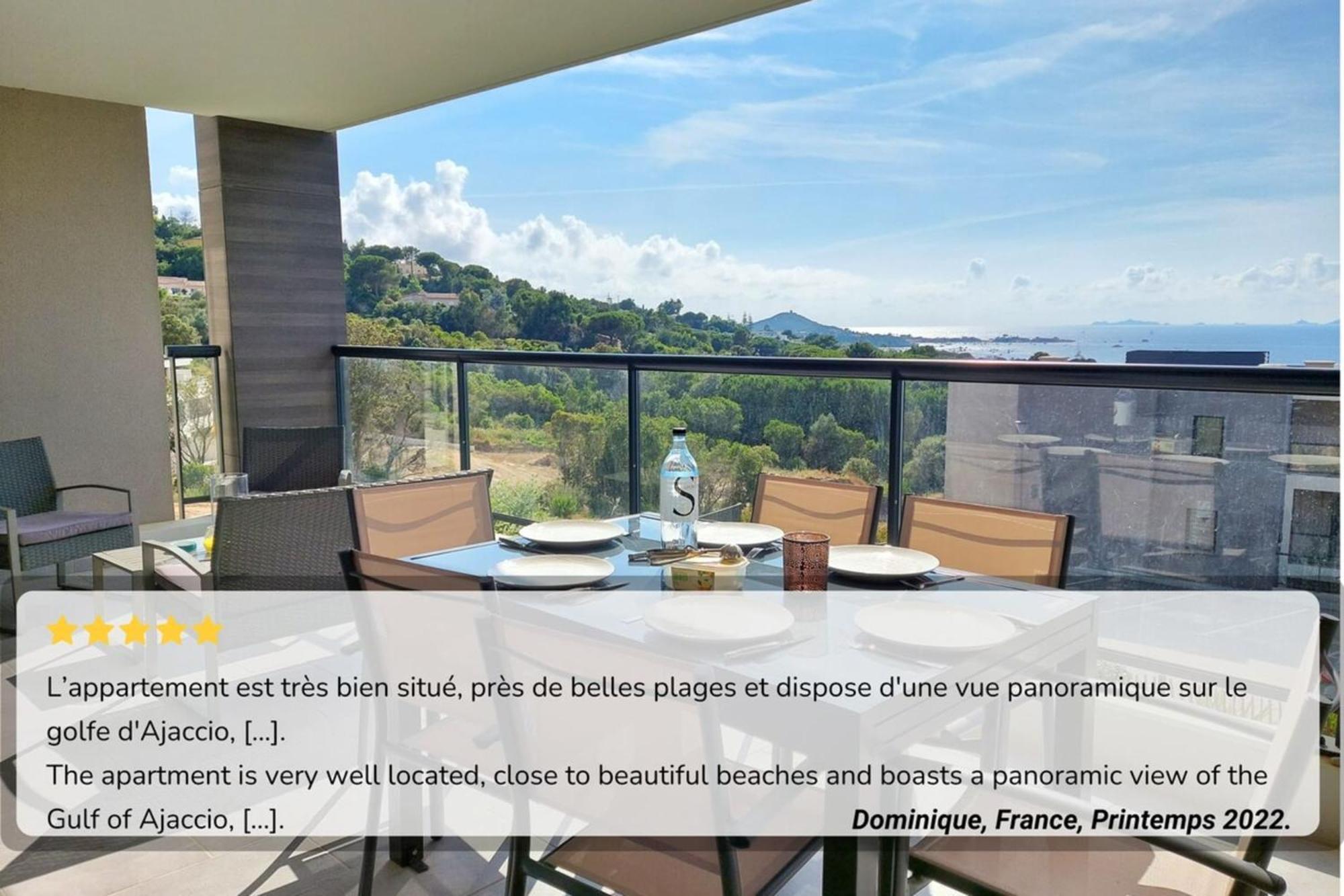 NEW ! - Duplex KIARA - plage à pied - terrasse - WIFI - Clim Pietrosella Extérieur photo
