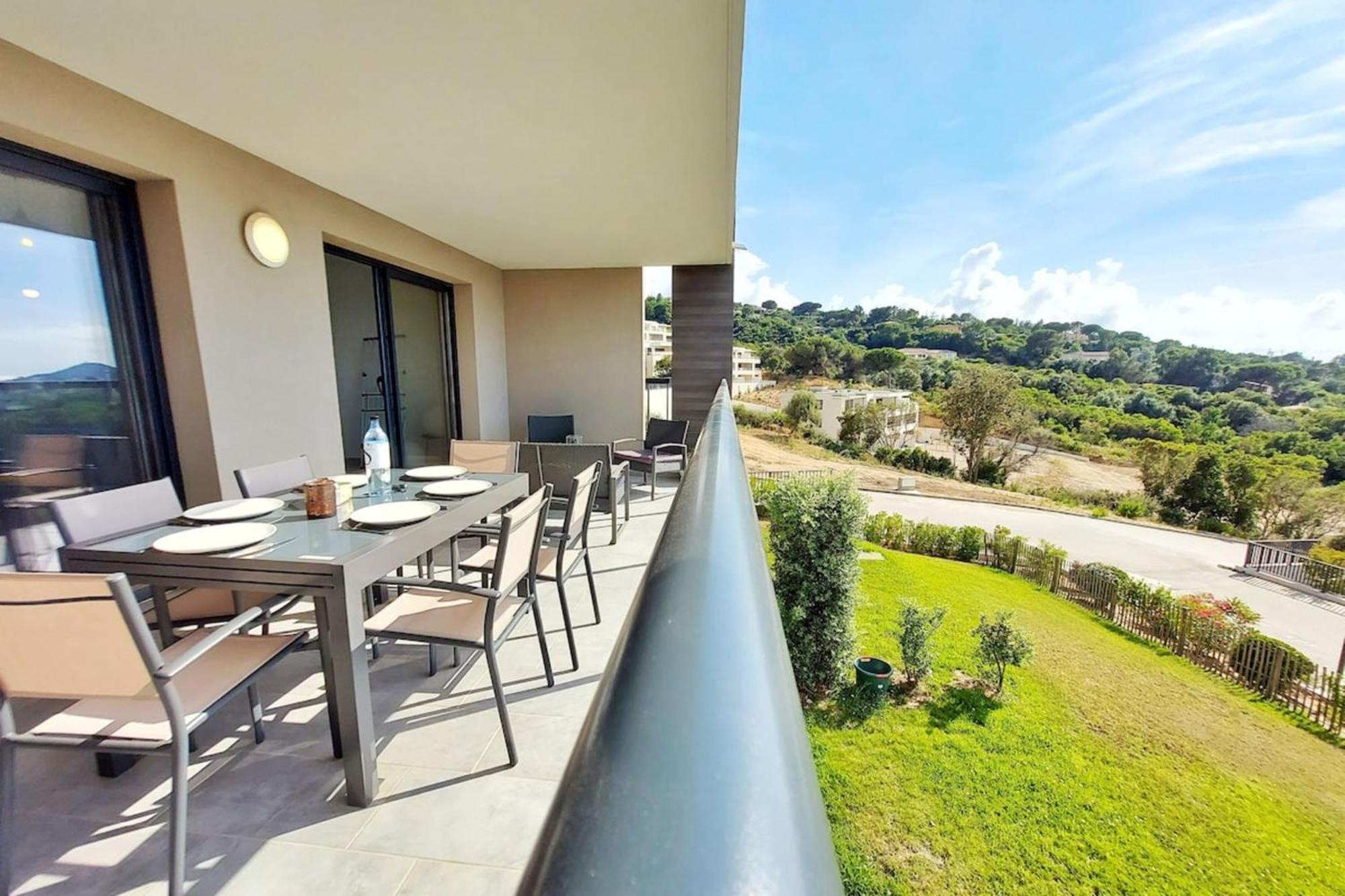 NEW ! - Duplex KIARA - plage à pied - terrasse - WIFI - Clim Pietrosella Extérieur photo